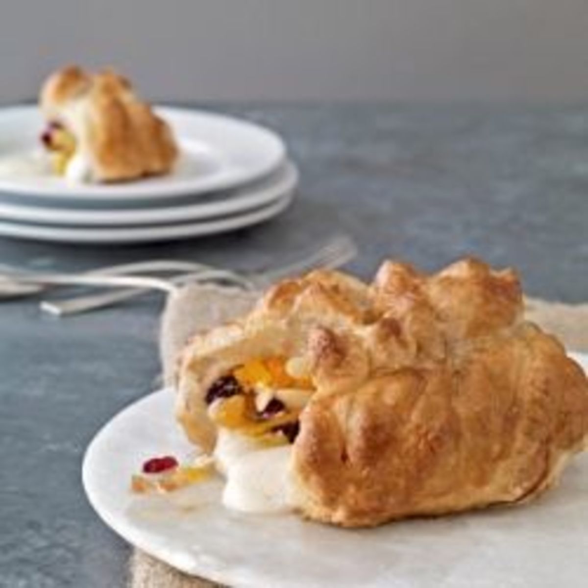 Baked Brie with Apricots, Cranberries, and Honey from Good Housekeeping