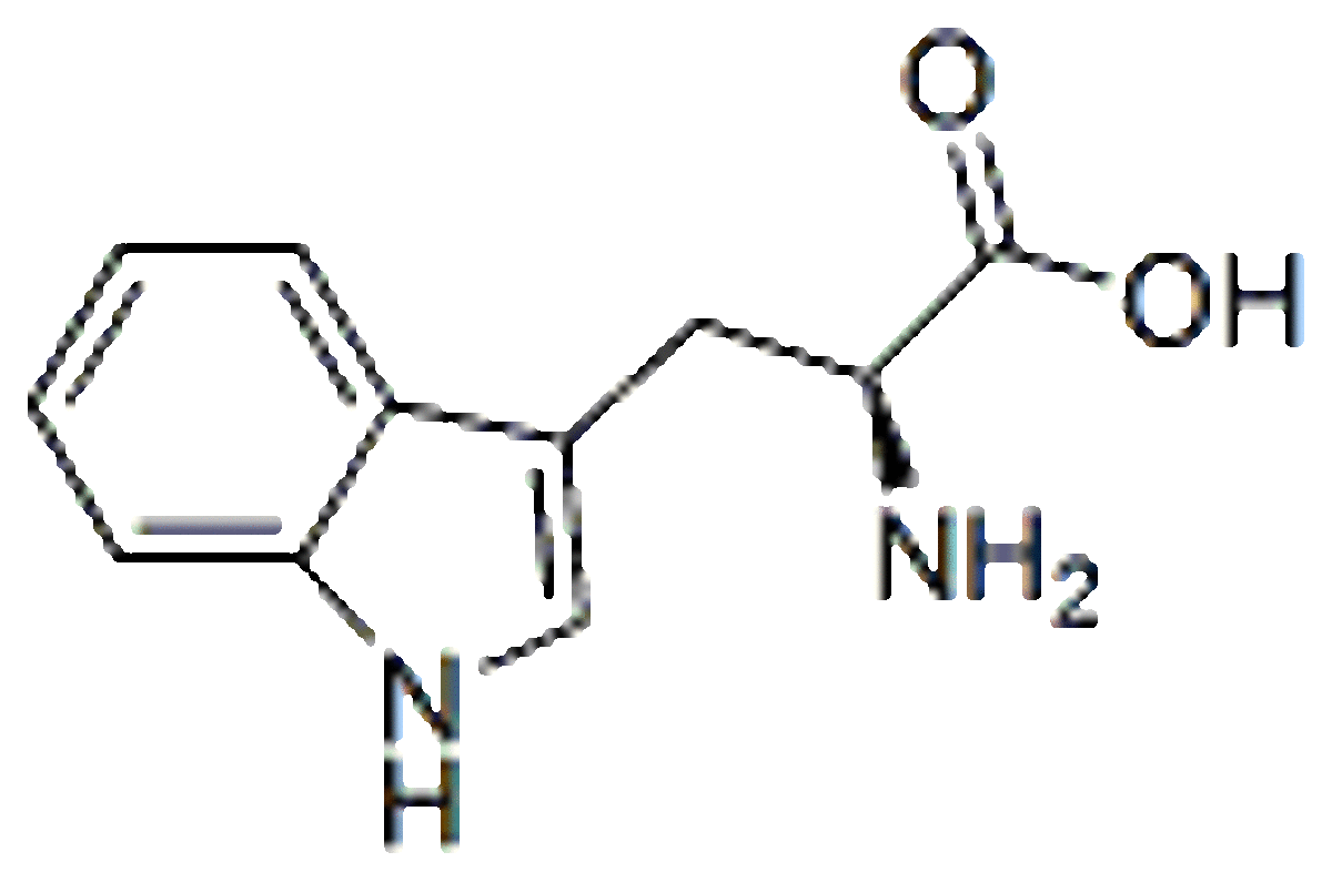 Chemical Structure of Tryptophan