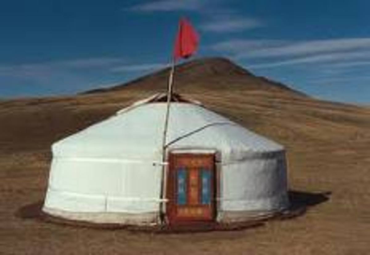 our yurt
