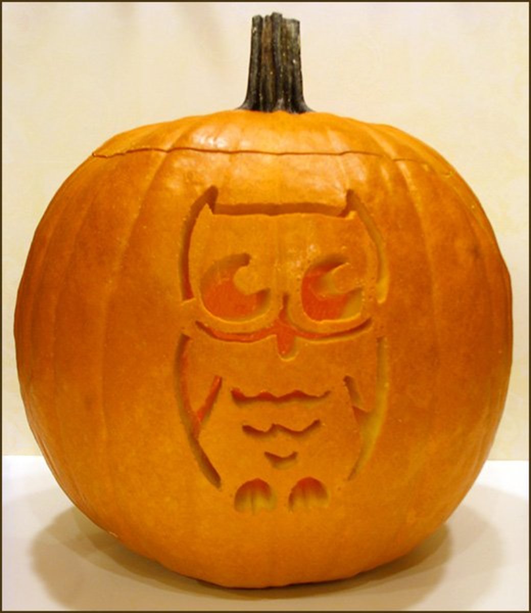 owl pumpkin carving patterns