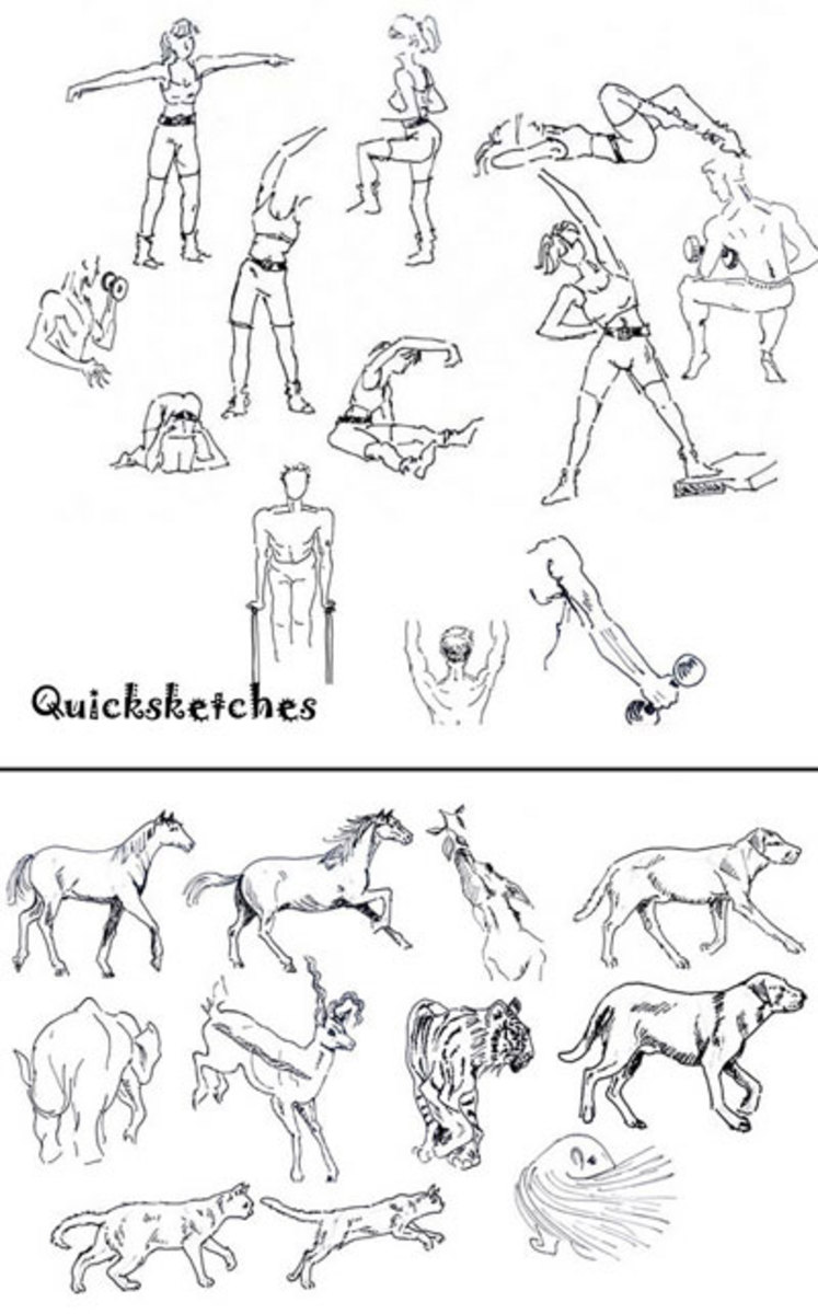 Drawing for Animation - Inspirational Sketches Derived From Disney -  HubPages