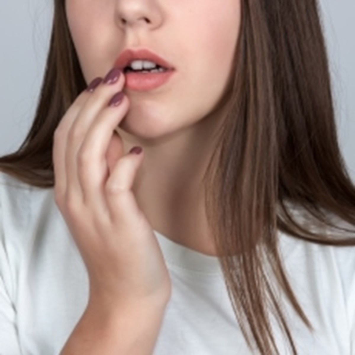 HSV type 1 is responsible for cold sores on lips.