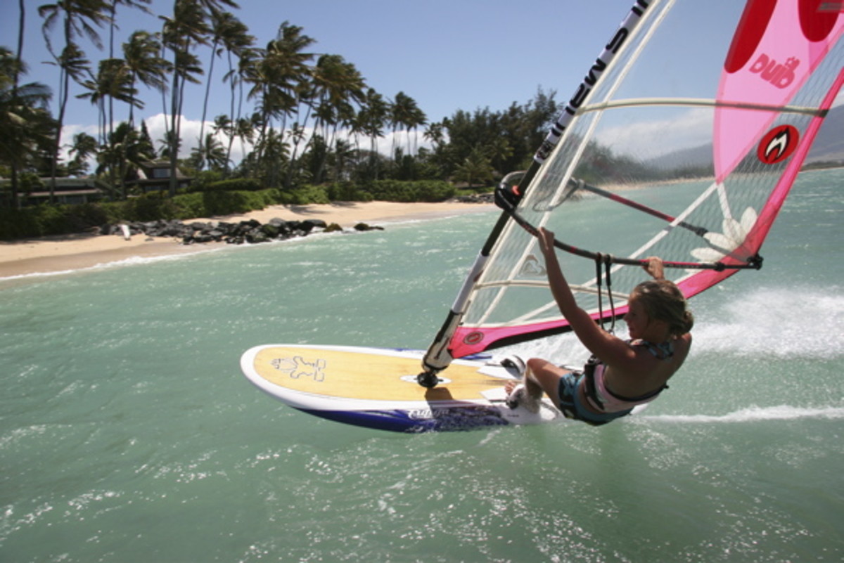 Windsurfing is a great sport for boys, girls, men and women of all ages!