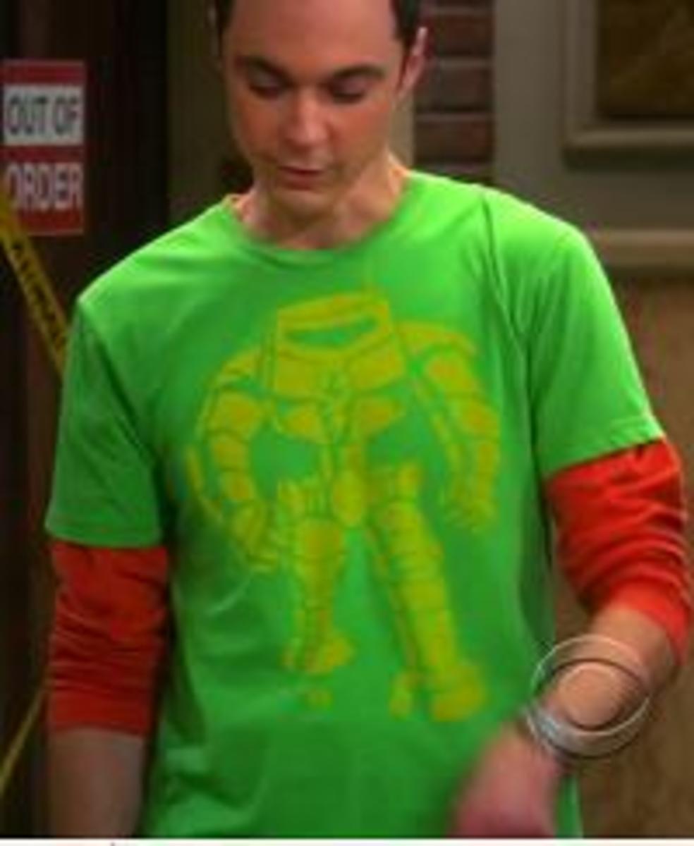 Sheldon Cooper Shirts-  Botman T-Shirt- my favorite!