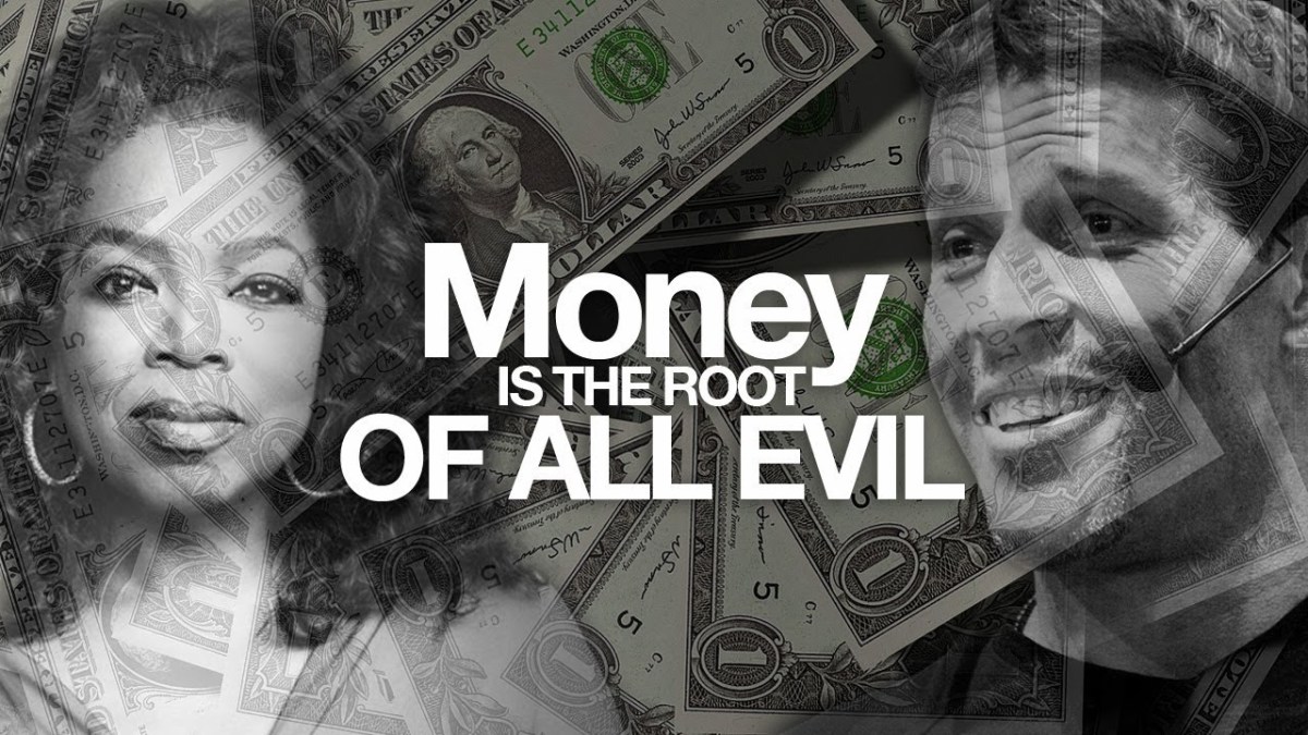 Money which has been source of so many blessing to mankind becomes a source of peril and confusion unless we control it. 