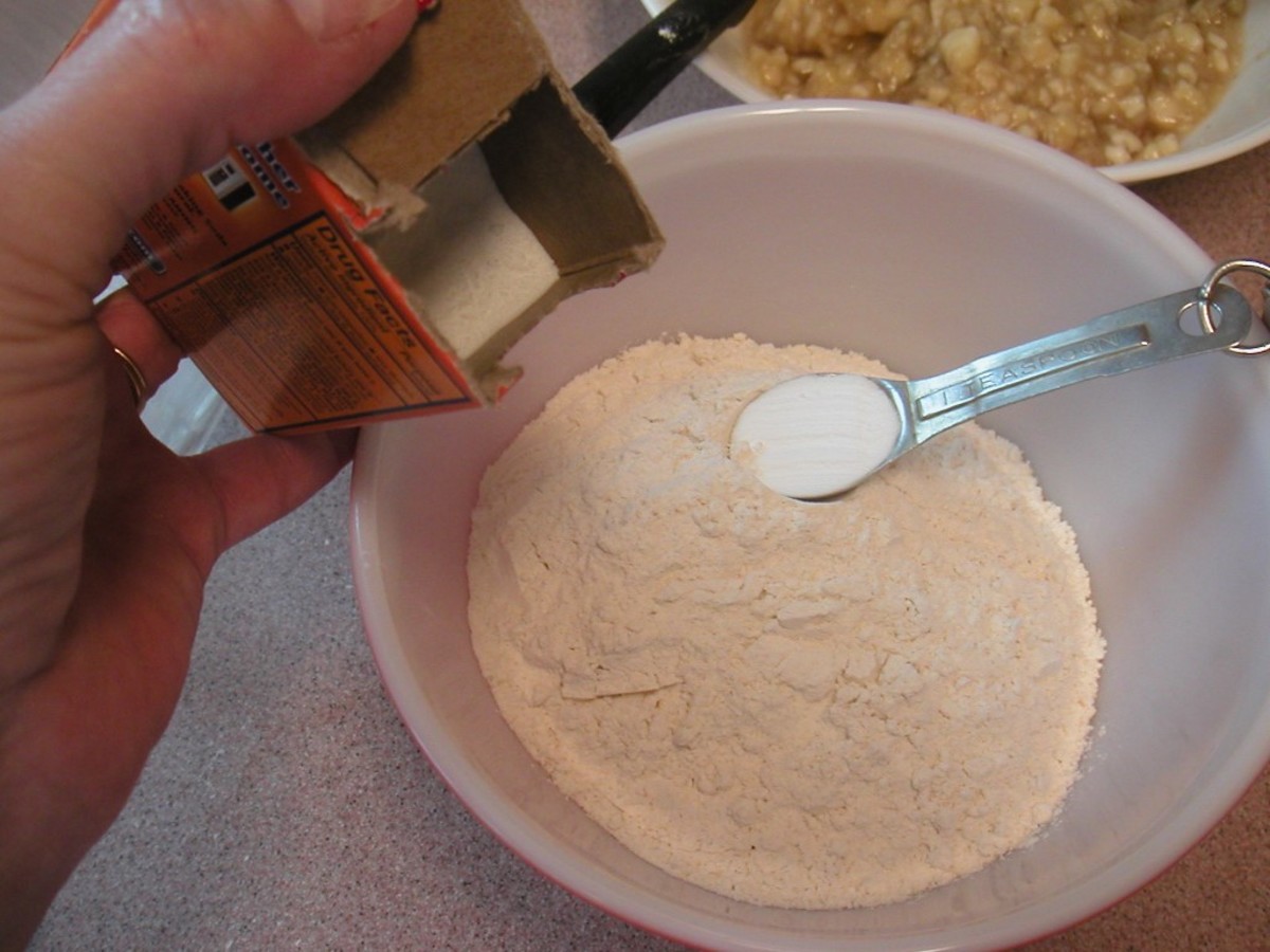 Mix the dry ingredients in a separate bowl