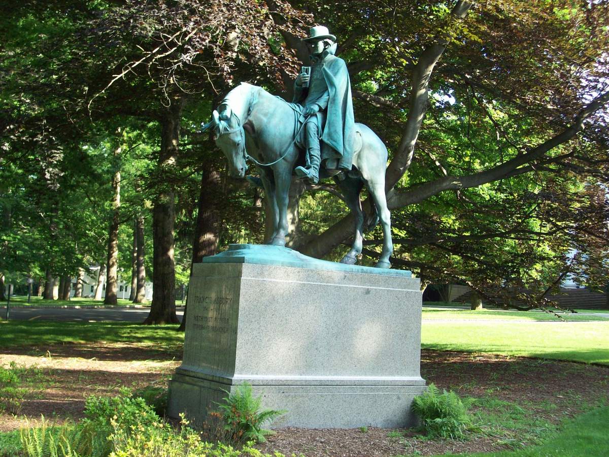 STATUE OF FRANCIS ASBURY