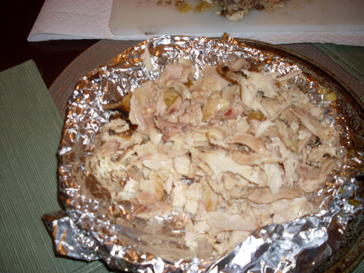 Food photo : leftover chicken