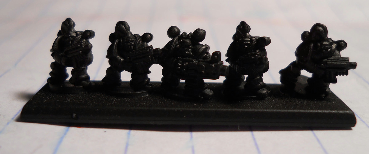 These figures are primed and ready to paint.