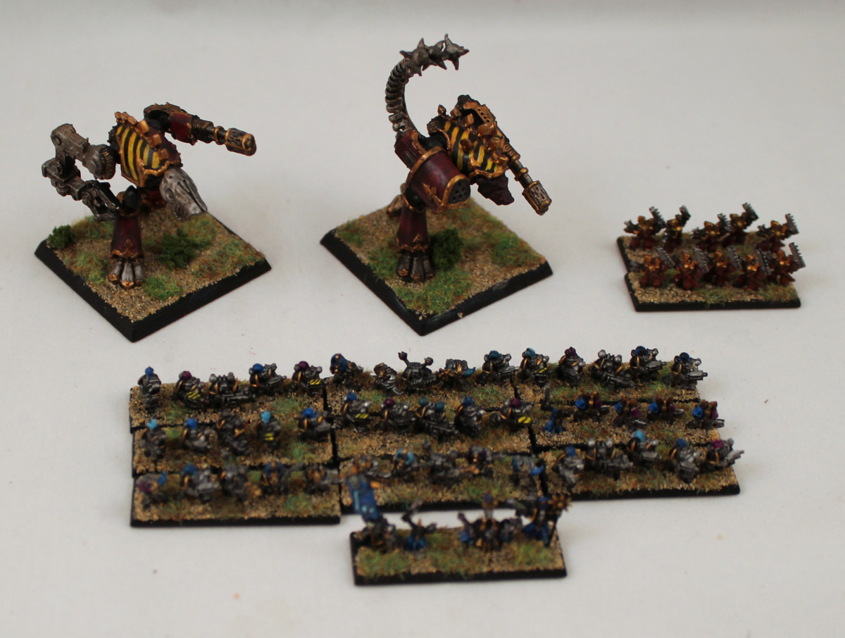 Warhammer Epic 40K Chaos army