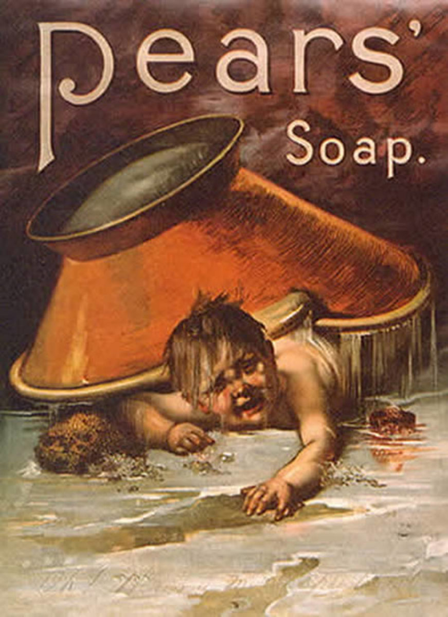 Drowning Baby Sells Soap