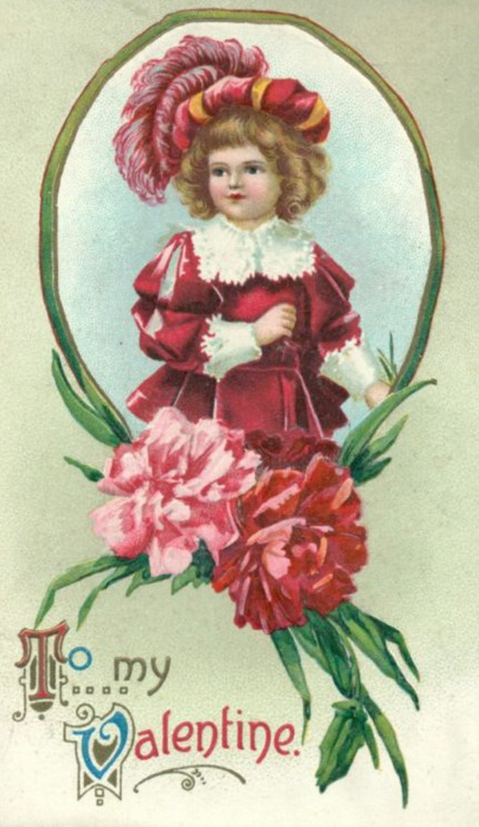 Red Victorian Valentine