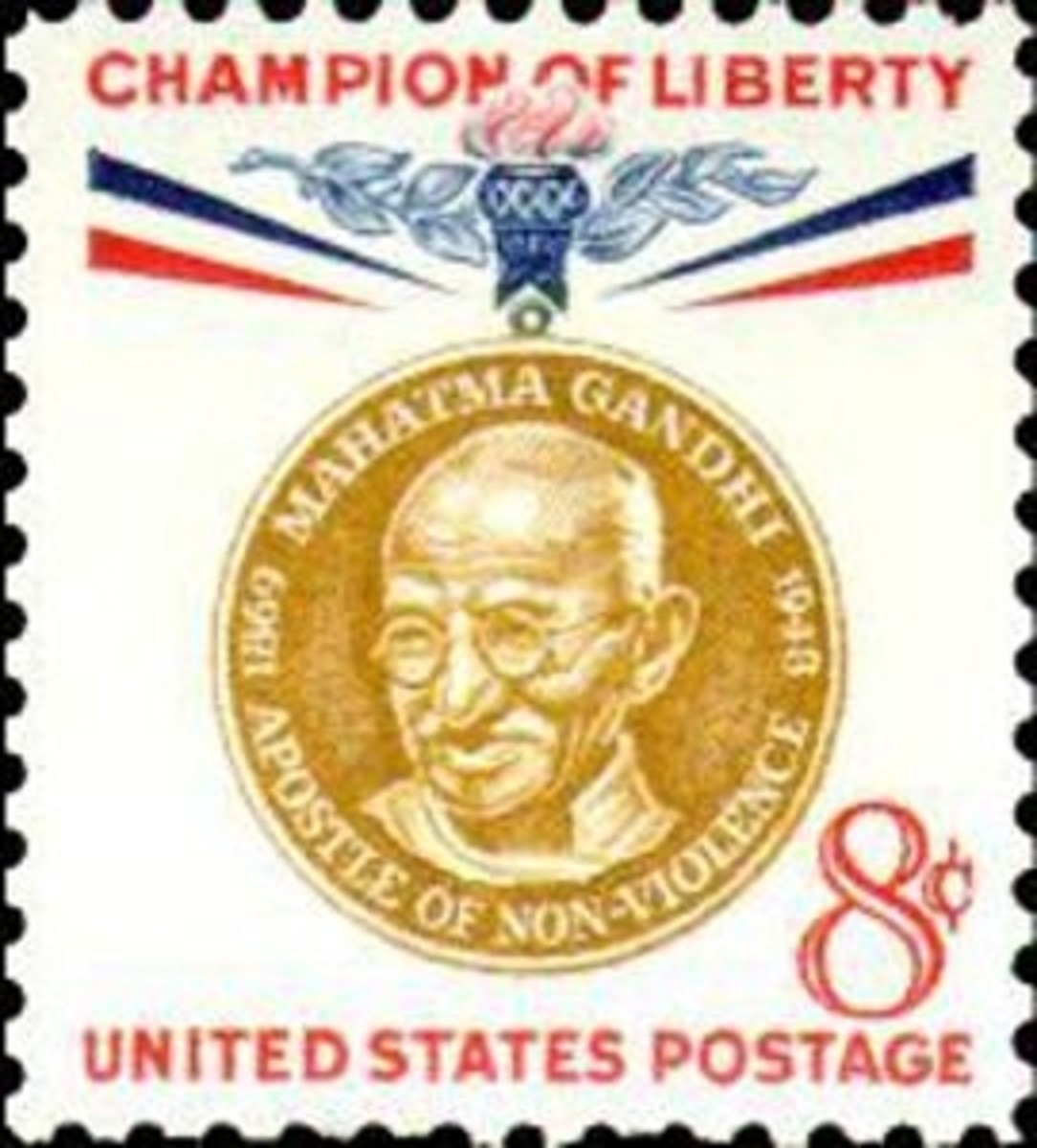 Mahatma Gandhi Stamp United States