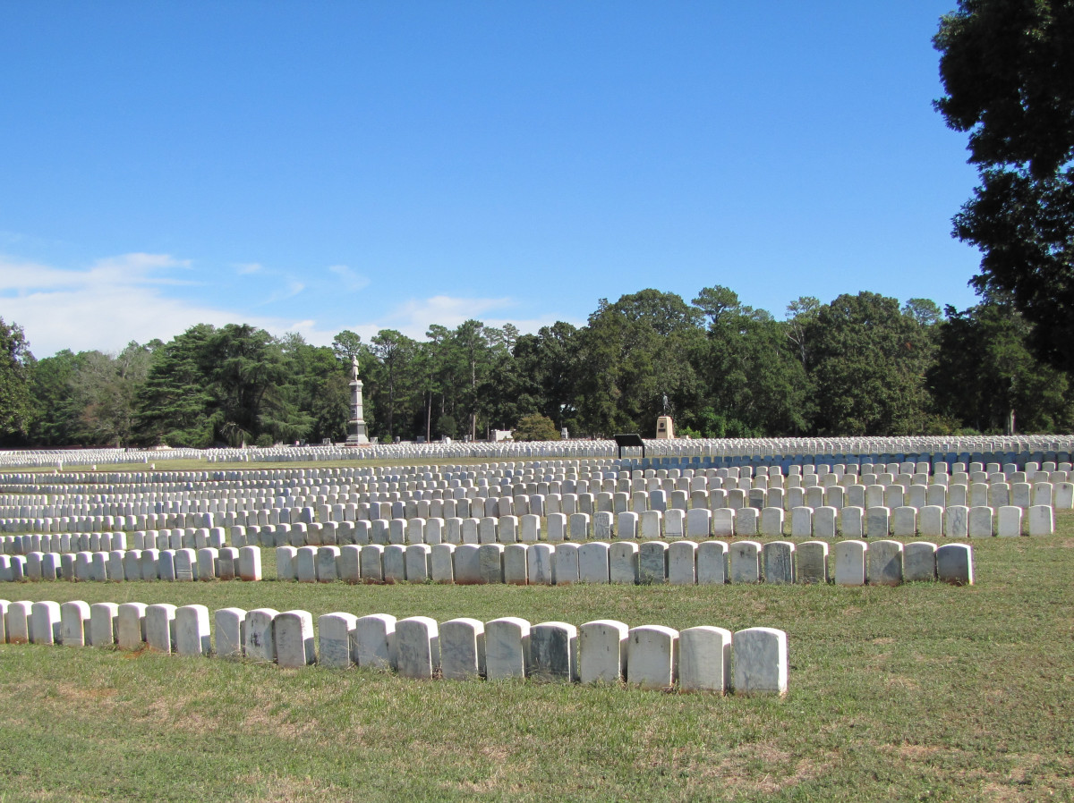 The many who did not survive the brutal conditions are buried close by in what is now a national cemetery.
