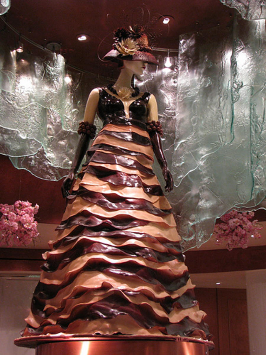 Layered Chocolate Dress