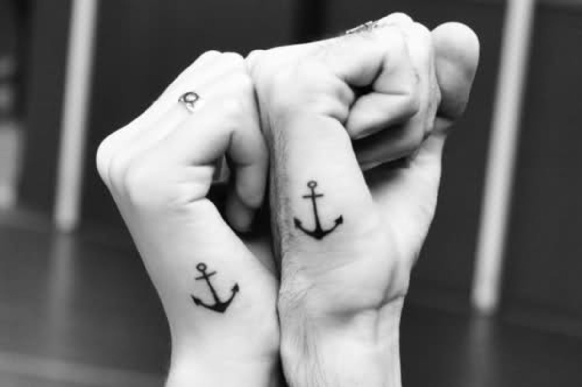 "Life's roughest storms prove the strength of our anchors."