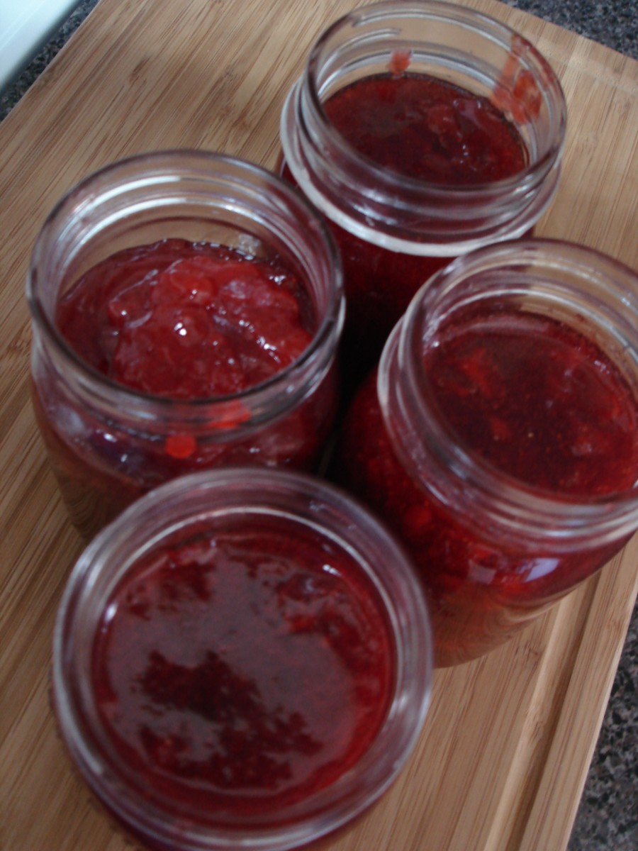 Step 8: Allow the jam to cool to room temperature before capping and storing. 