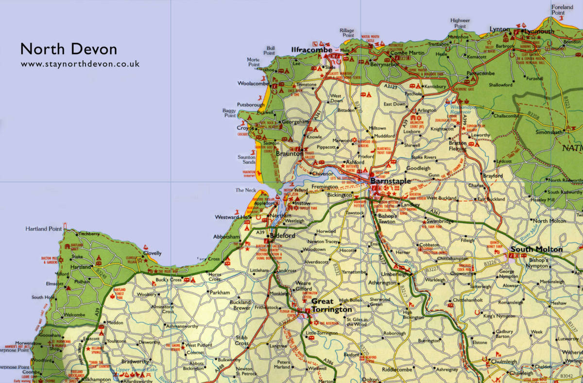 Interesting England: North Devon; Exmoor, Lynmouth and Lynton; Walks, Wildlife, History and Literature