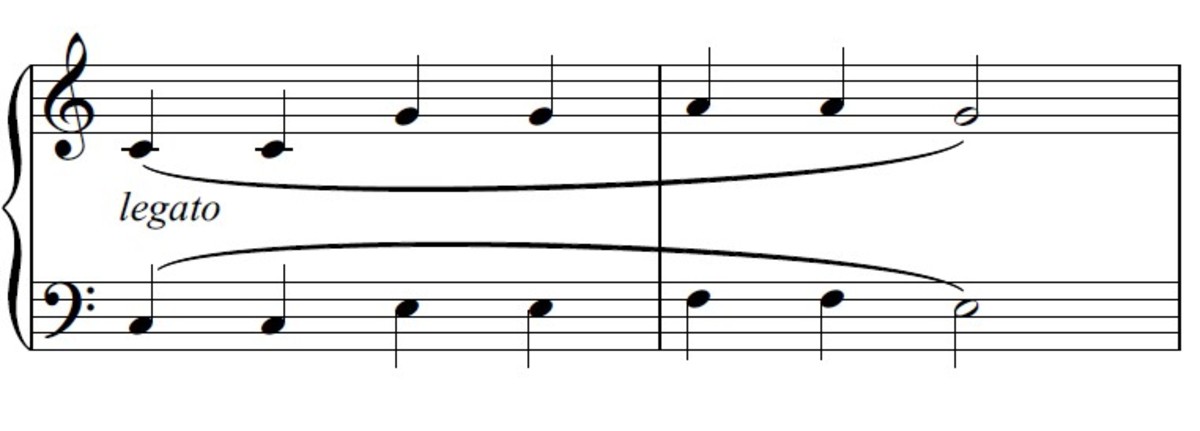 Staccato sound picture