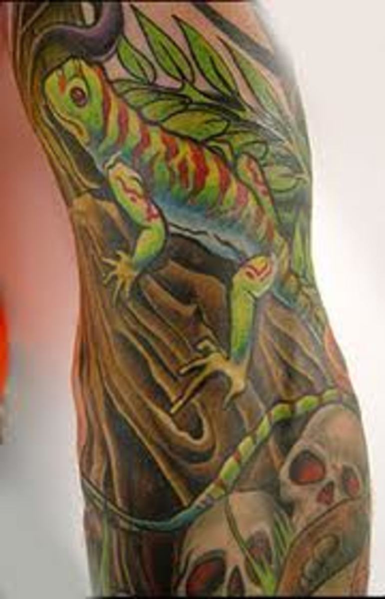 Lizard | Lizard tattoo, Tattoos, Dragon tattoo designs