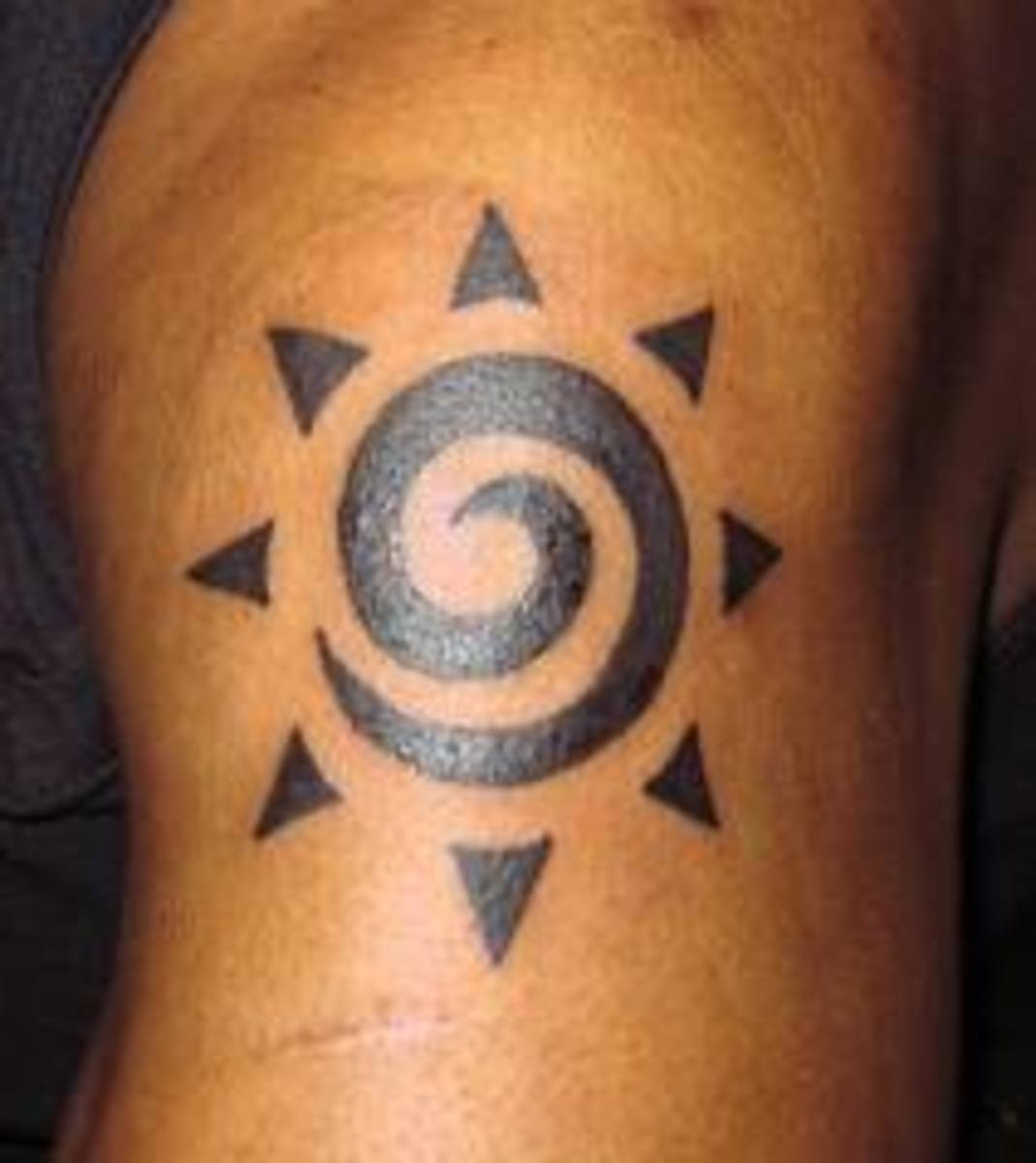 tribal sun tattoo stencil - Clip Art Library
