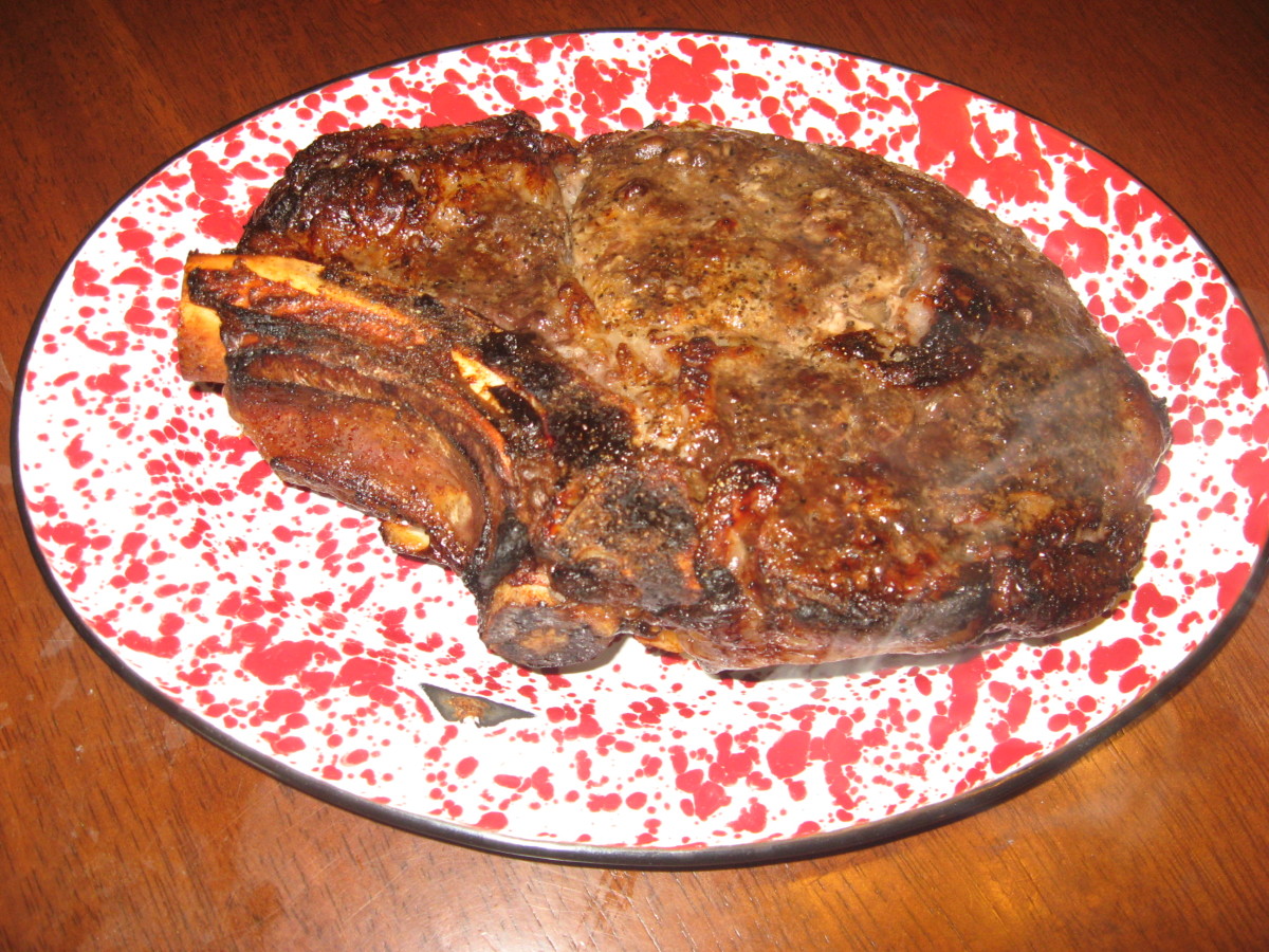 Steak rubs work well on rib roasts, too.