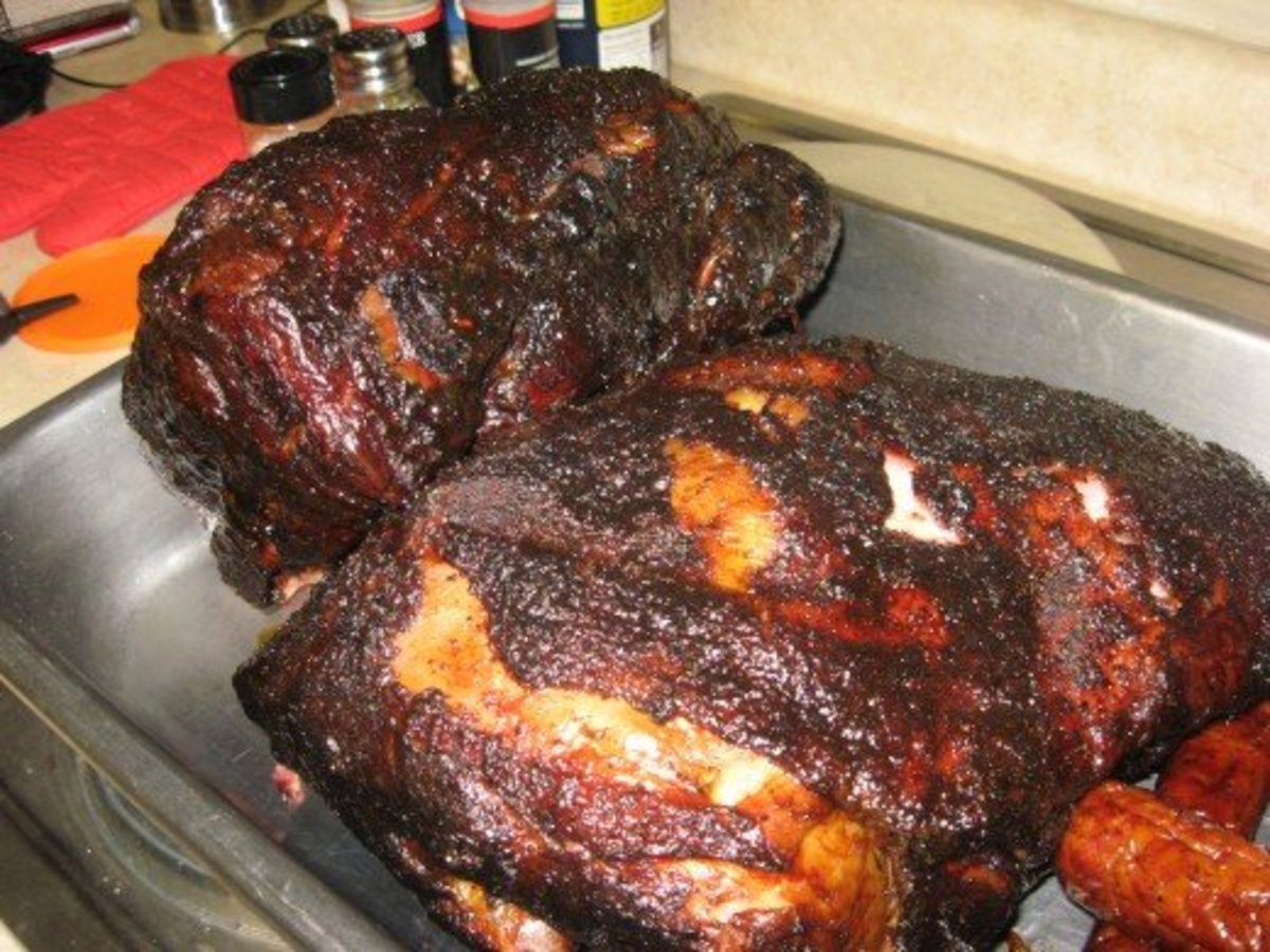 Meat smokers make the best pork butts!