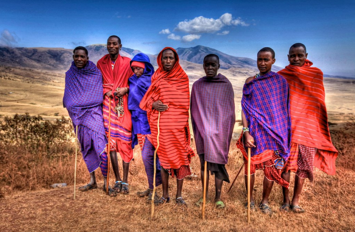 The Maasai people