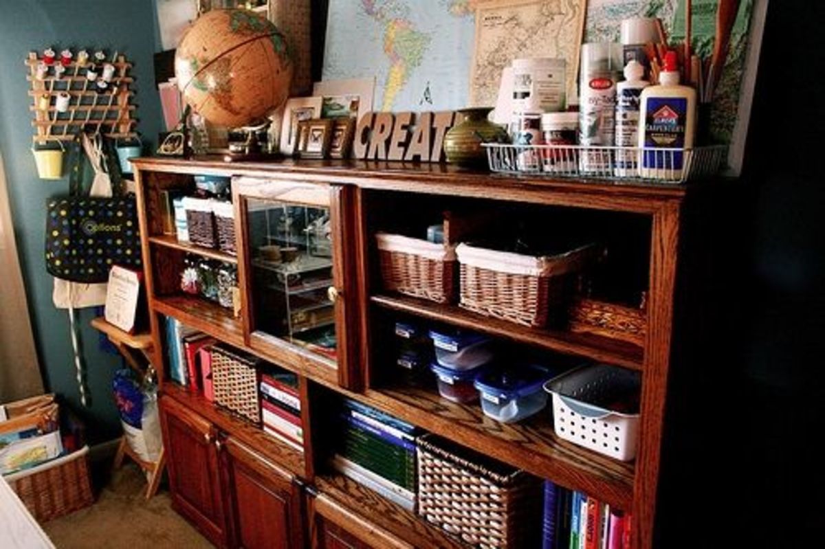 organize craft room