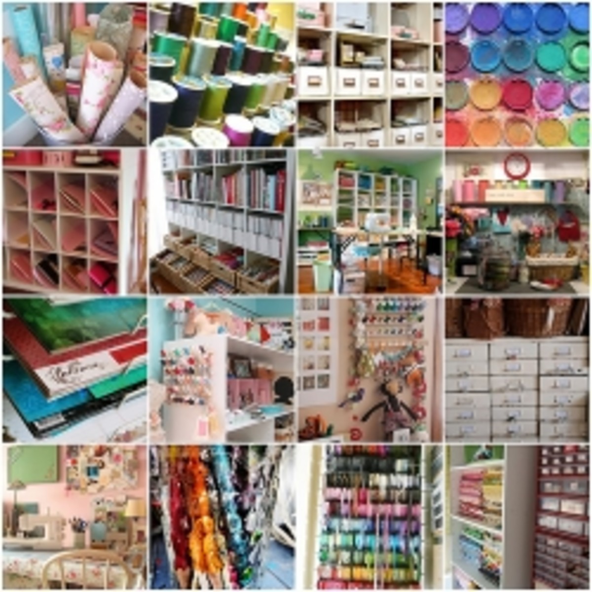 Craft Room Ideas, Designs and Organization