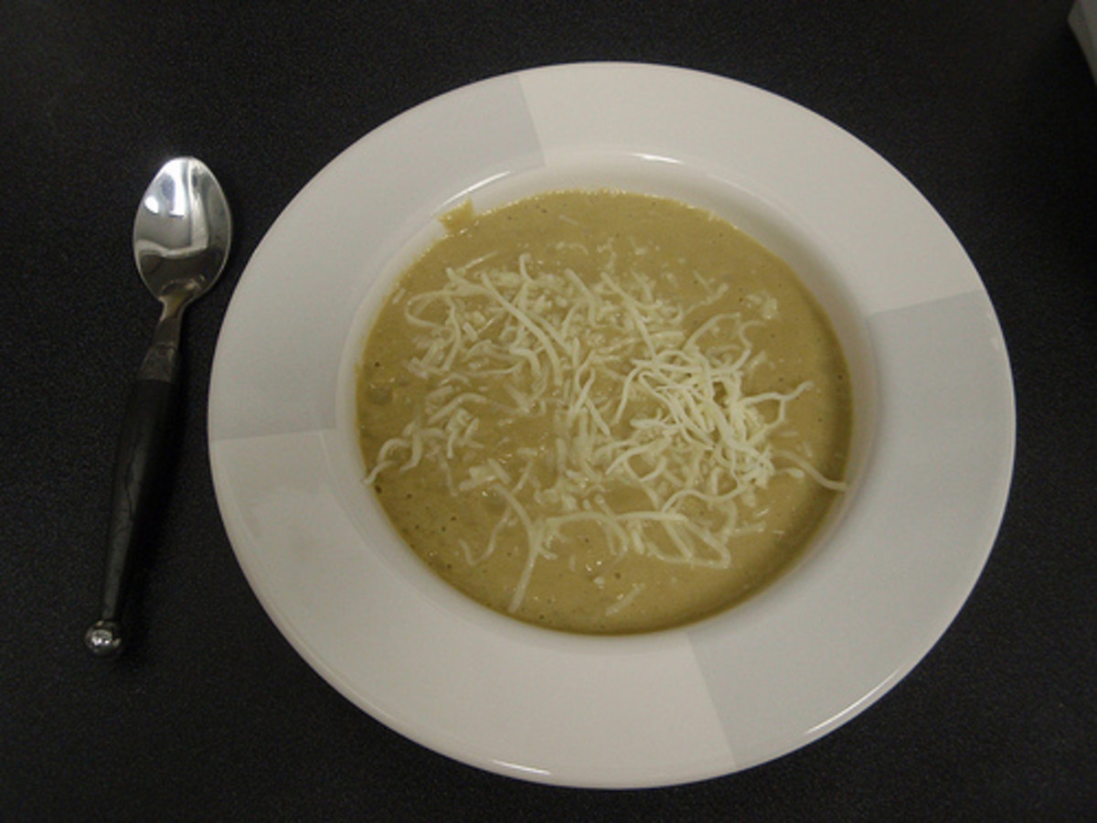 Soup is always better with a little cheese on top, right?
