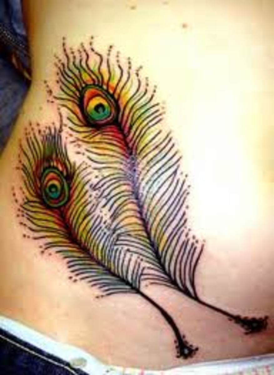 Peacock Tattoos And Meanings-Peacock Feather Tattoos And Meanings-Peacock  Tattoo Designs - HubPages