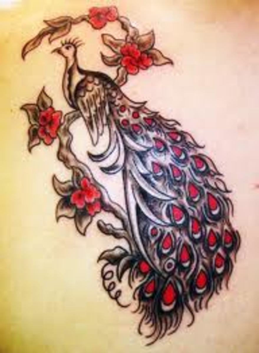 50 Outstanding Peacock tattoo designs | Incredible Snaps
