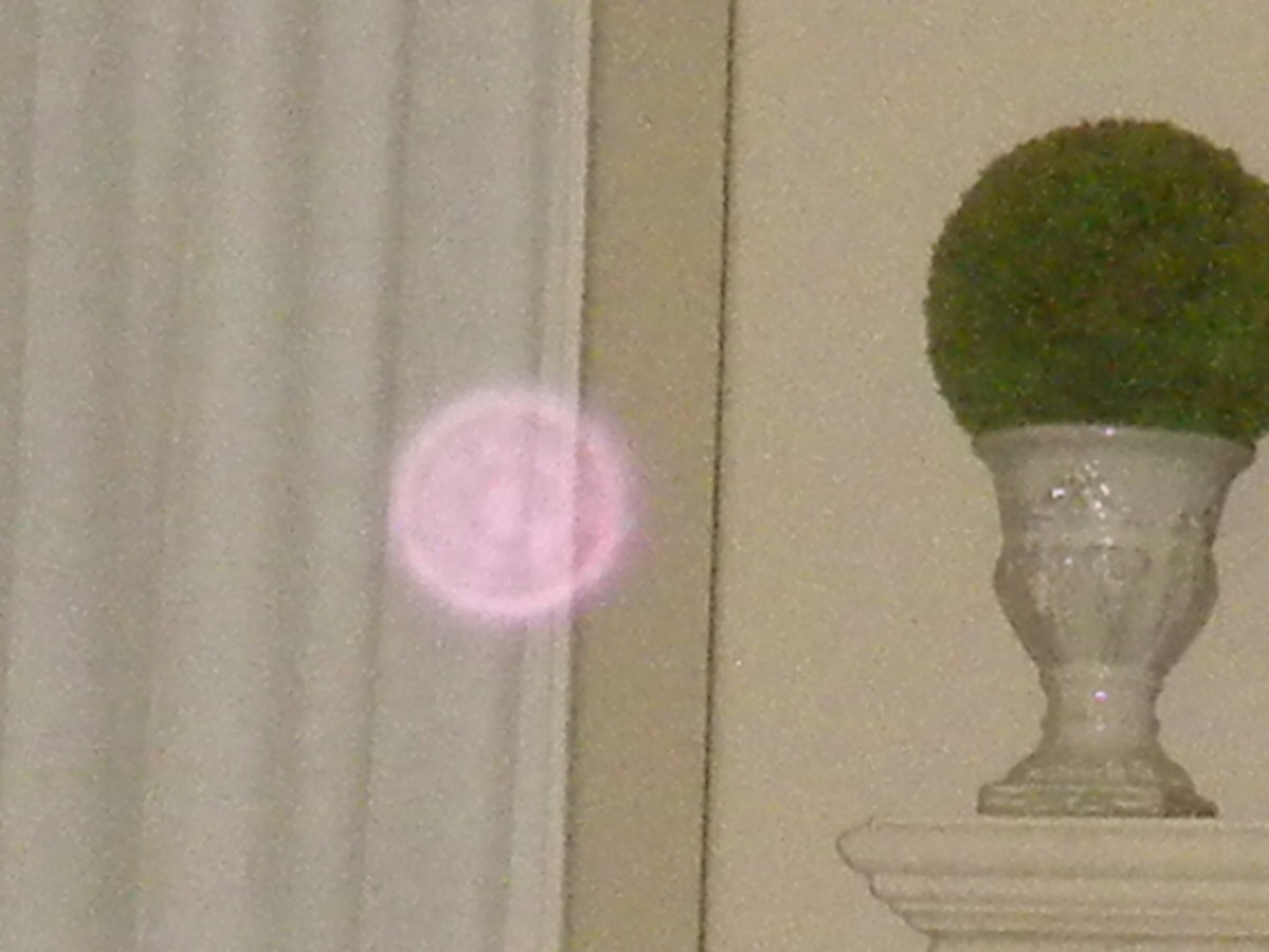 Pink orb: photo used by permission.
