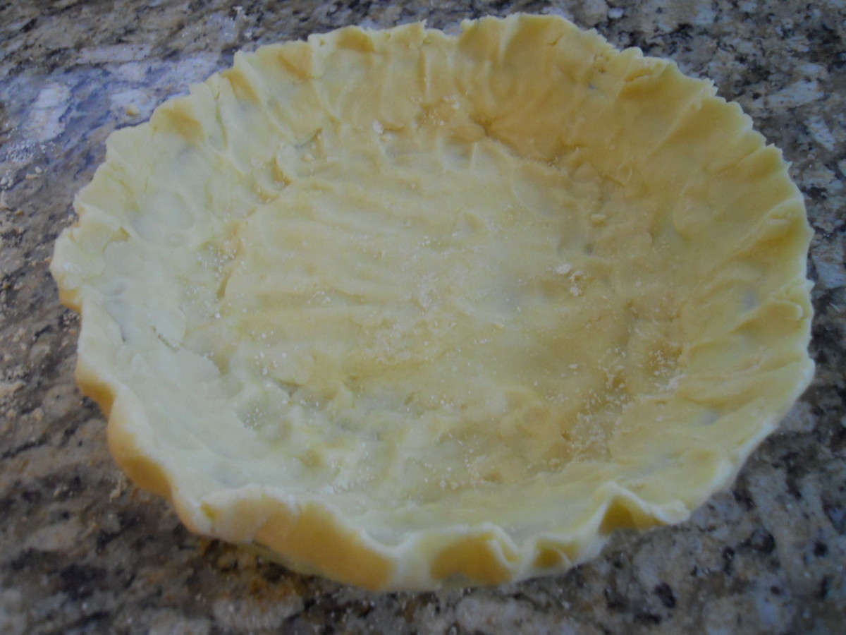 Gluten free pie crust is not perfect!