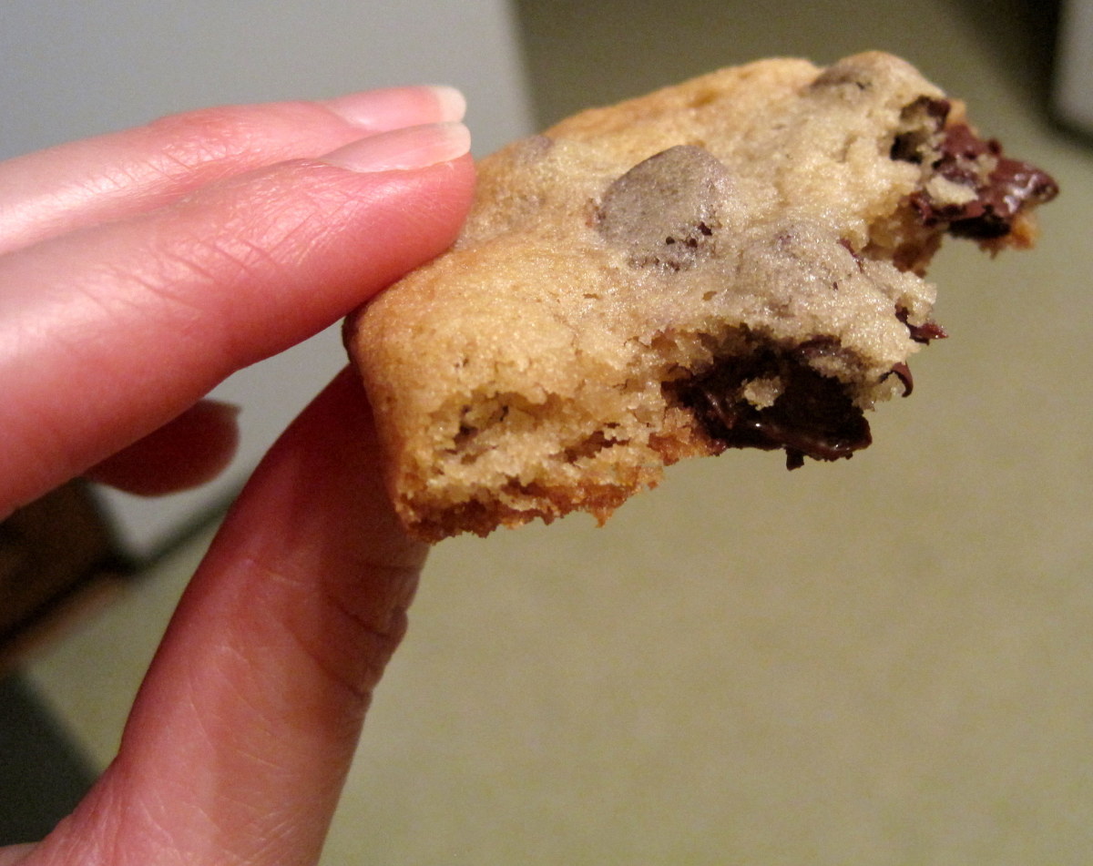 One of my favorite ways to enjoy chocolate is chocolate chip cookies.