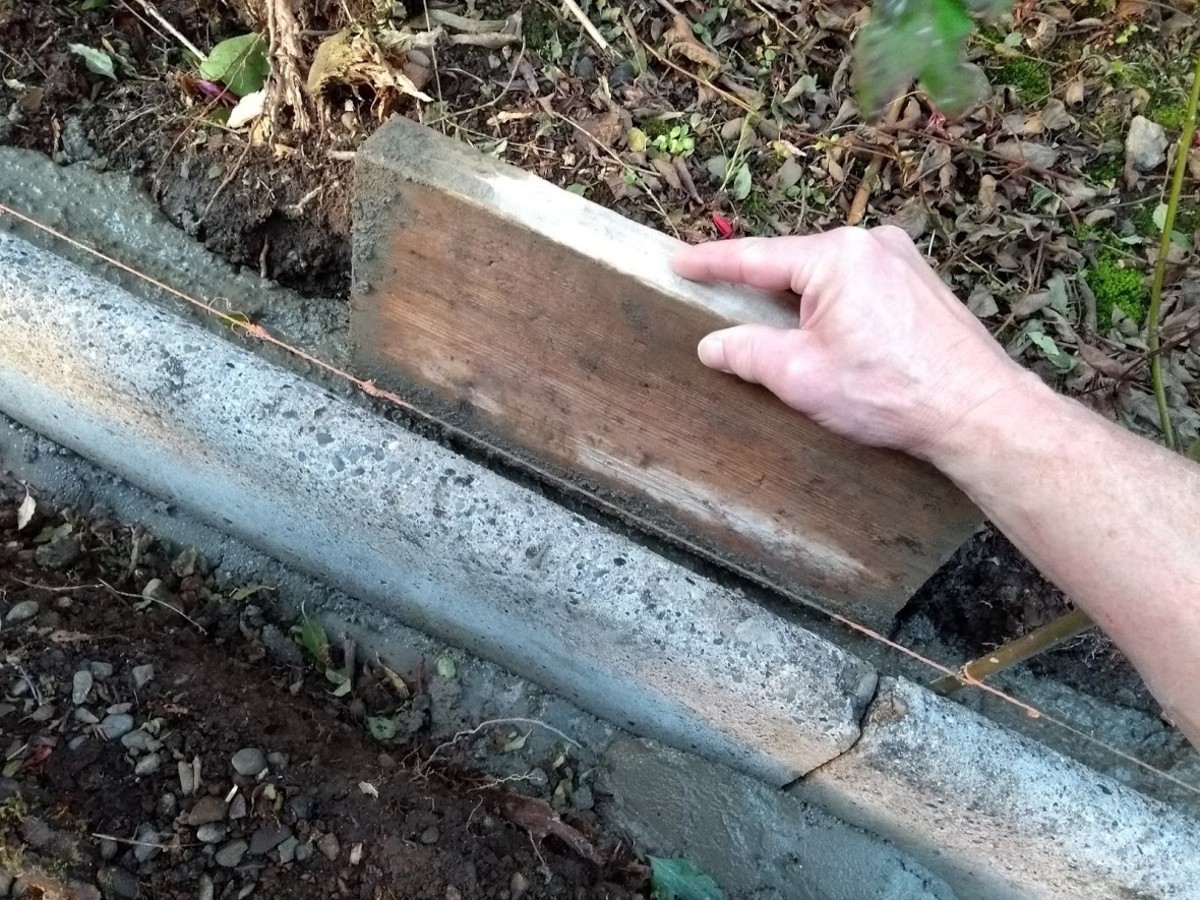 How to Lay Concrete Kerbs Along a Driveway Dengarden