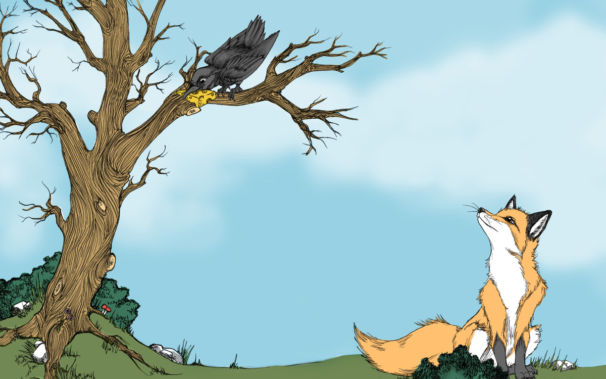 fox and crow fable