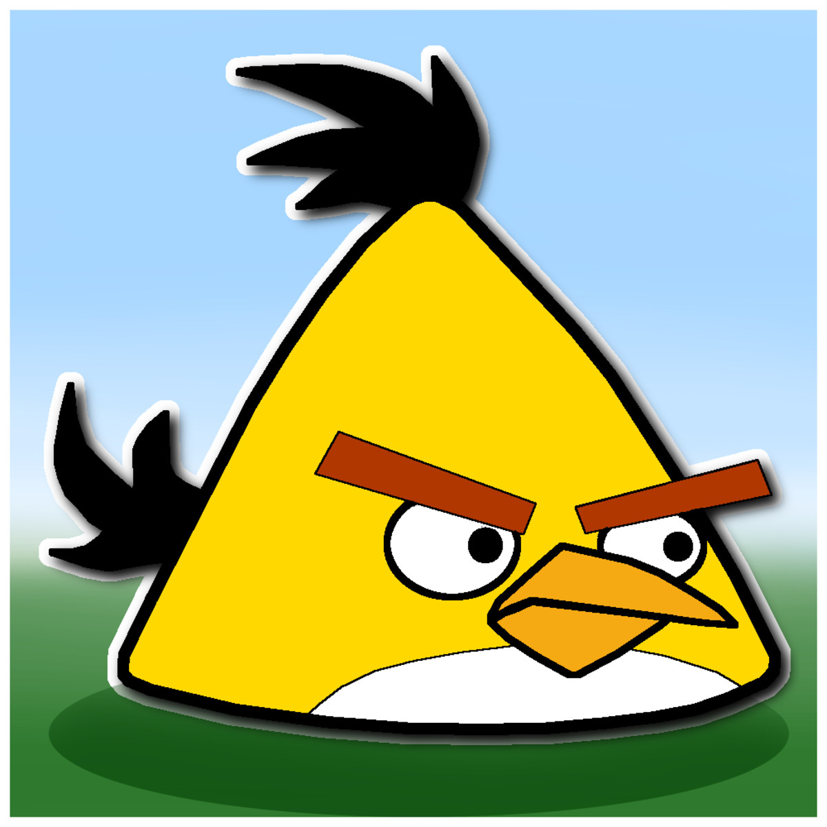 How to Draw an Angry Bird, "Yellow Bird" HubPages