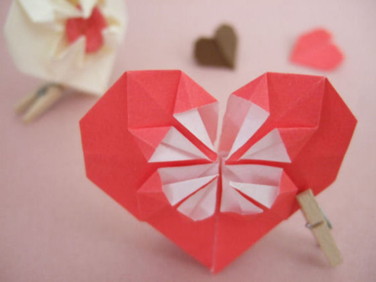 Origami Heart Tutorial