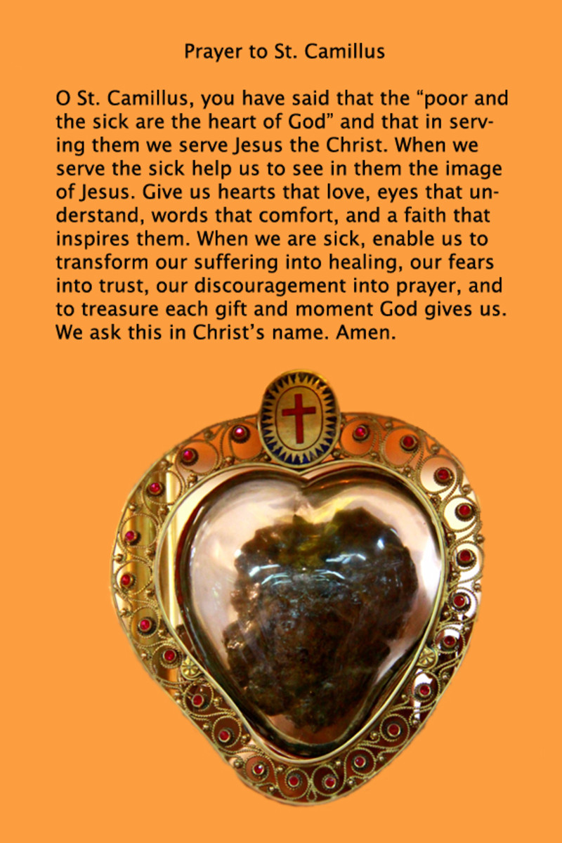 Close Encounter of the Relic Kind St. Camillus' Heart Relic HubPages