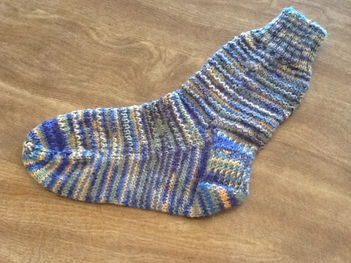 Free Sock Pattern To Knit Bejeweled