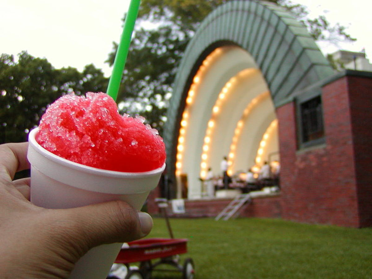 Ice gola is a favourite Indian treat in the summertime