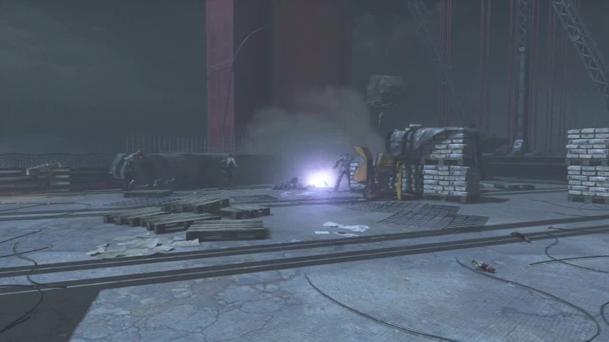 The large open area is often used to Train zombies.