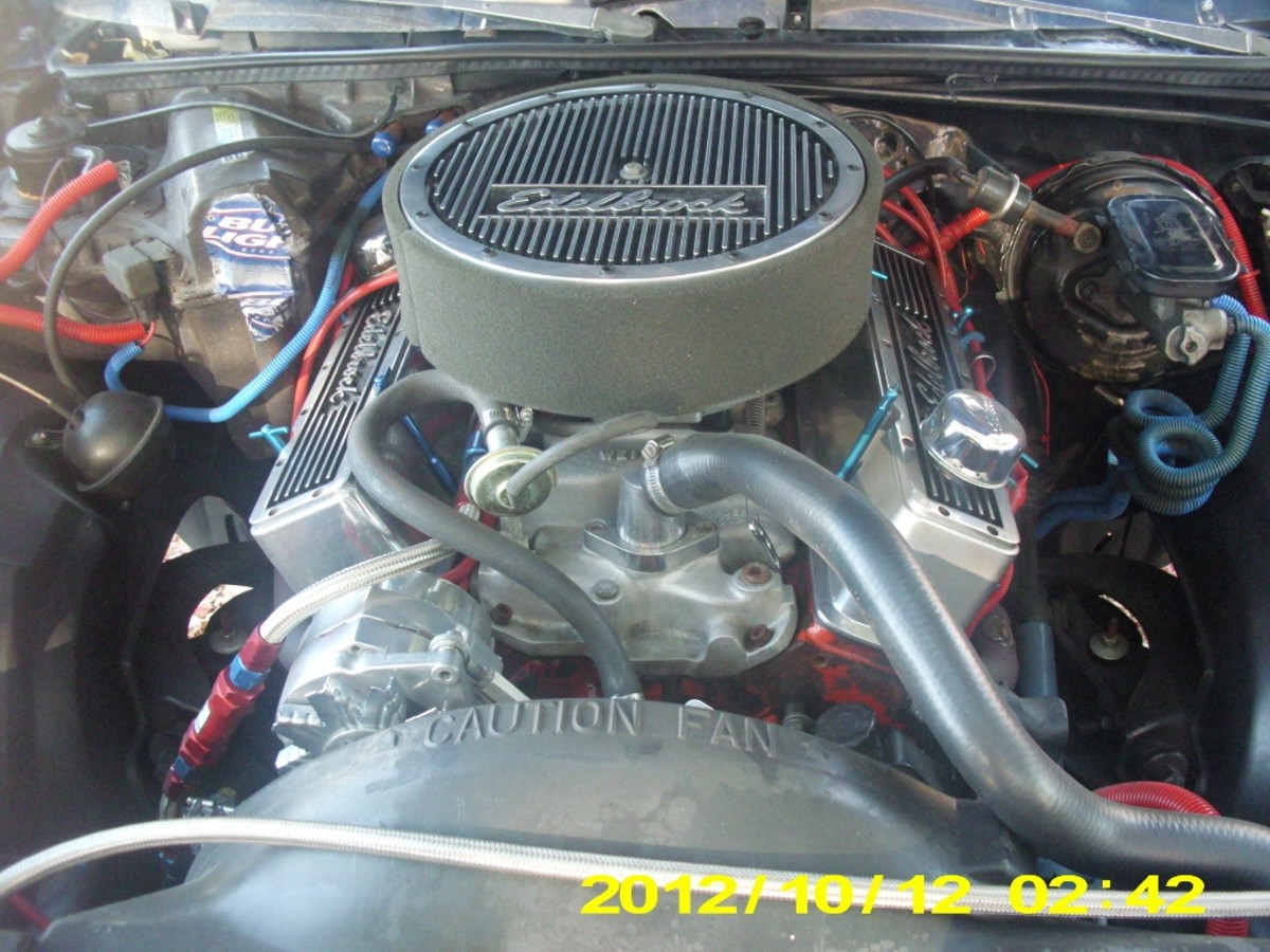 This is a 383 Stroker motor. making this car close to 500 Horse power. One fast ride.