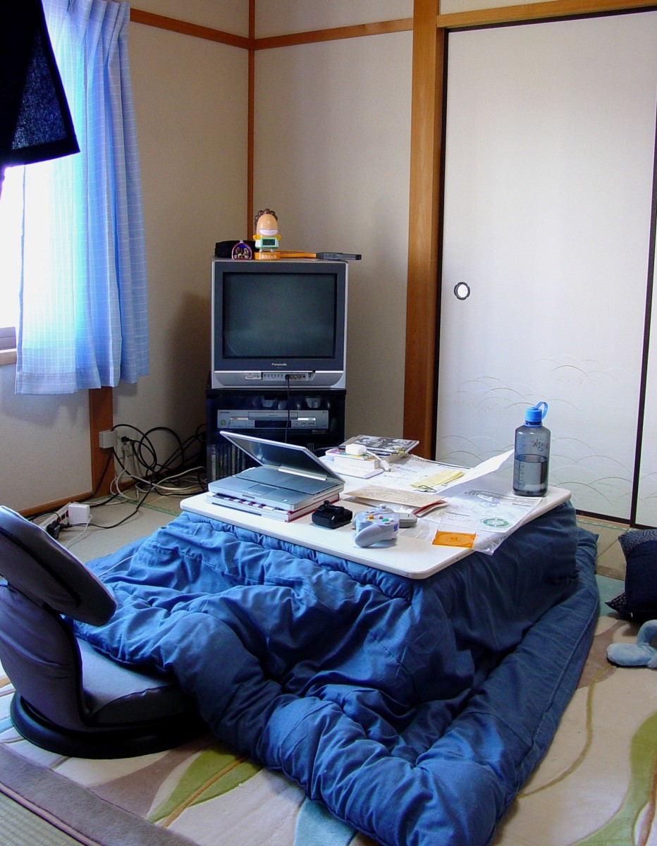 Kotatsu all set up