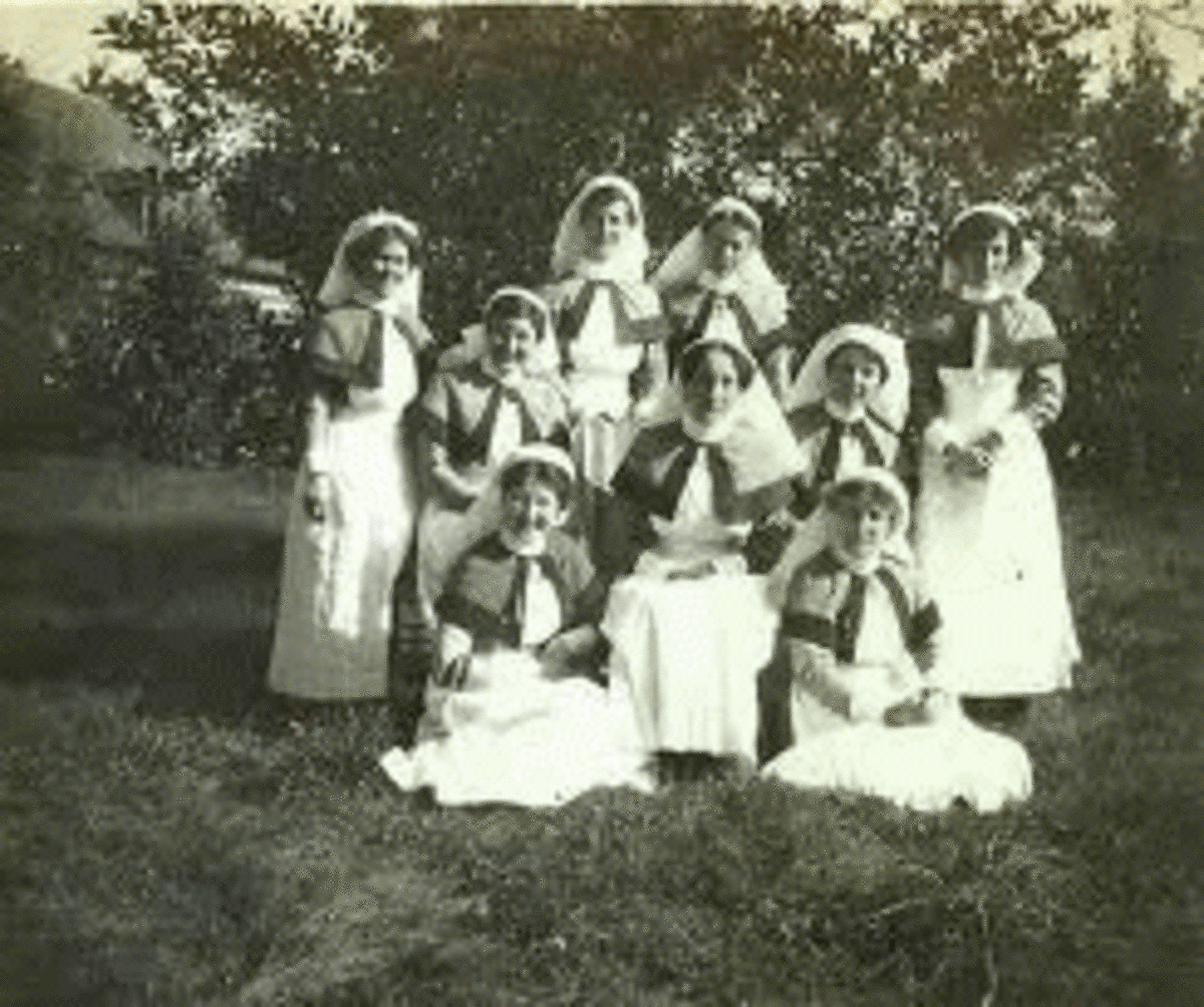 Nurses during World War I 