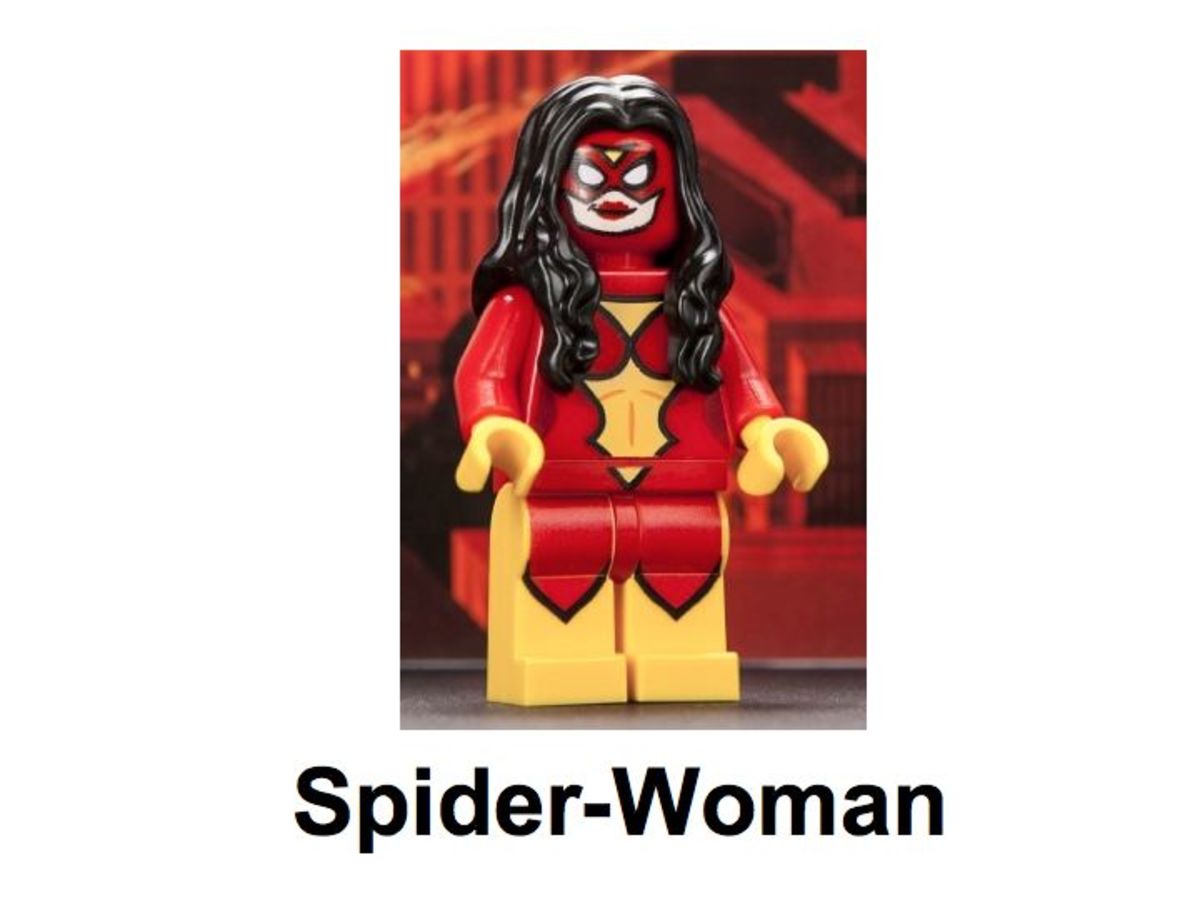 LEGO Super Heroes Spider-Woman Minifigure SDCC 2013