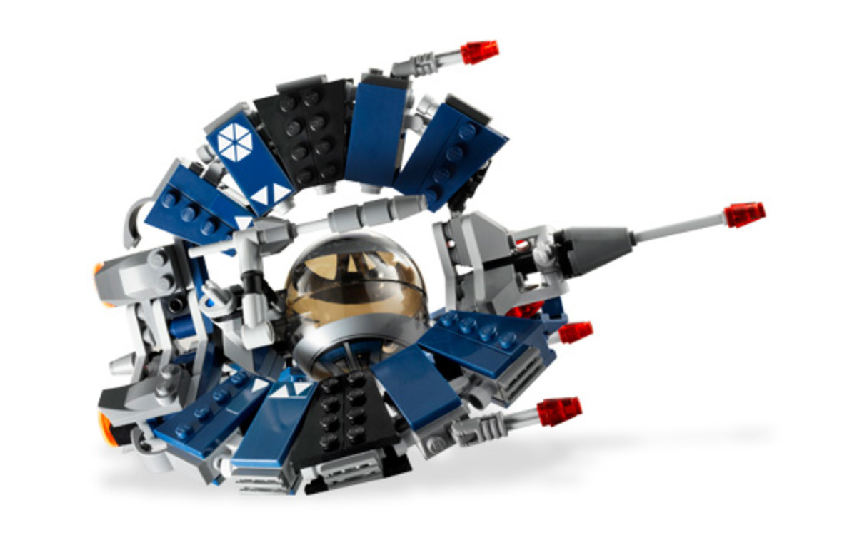 LEGO Star Wars Droid Tri-Fighter 8086 Assembled 