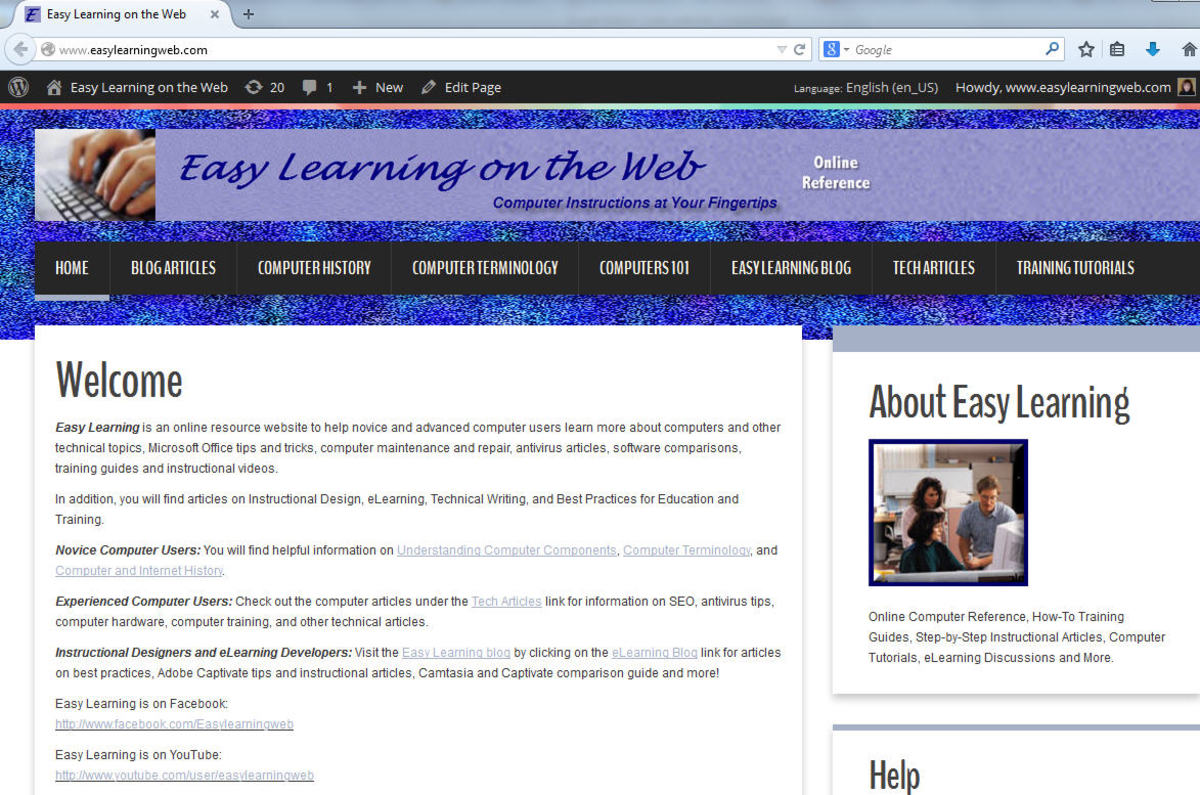 Easy Learning on the Web